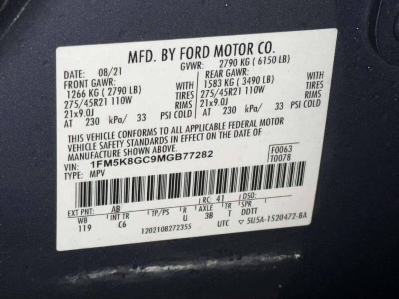 2021 Ford Explorer ST