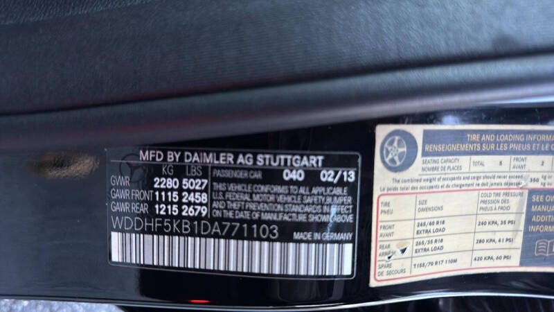 2013 Mercedes-Benz E-Class