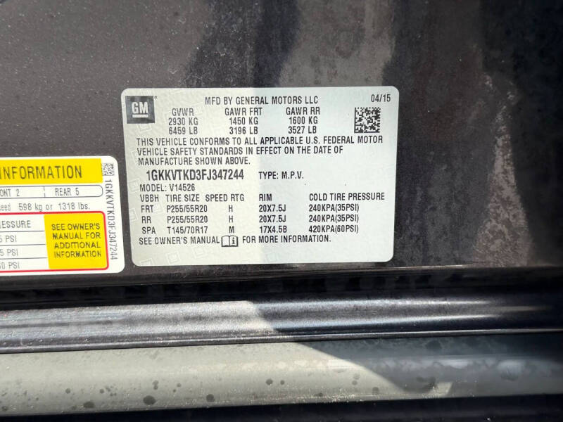 2015 GMC Acadia Denali