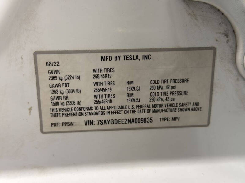 2022 Tesla Model Y Long Range