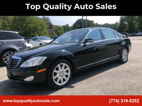 2008 Mercedes-Benz S-Class for sale at Top Quality Auto Sales in Westport MA