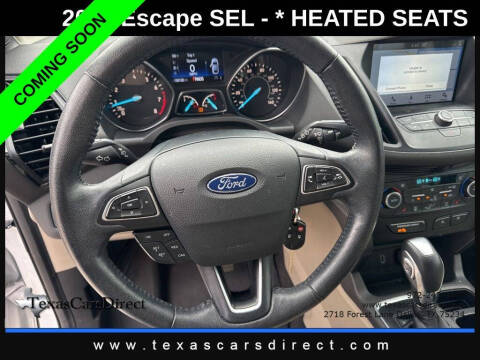 2018 Ford Escape SEL