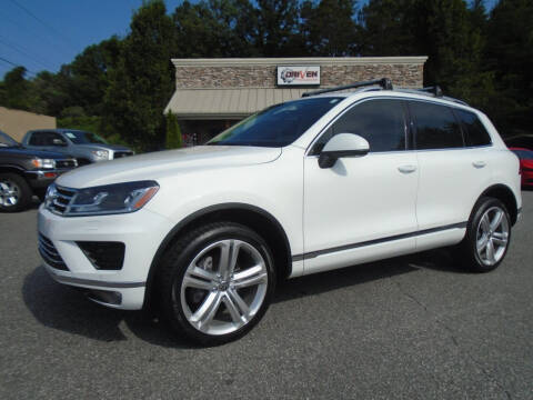 2017 Volkswagen Touareg for sale at Driven Pre-Owned in Lenoir NC
