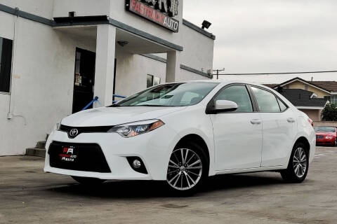 2014 Toyota Corolla for sale at Fastrack Auto Inc in Rosemead CA