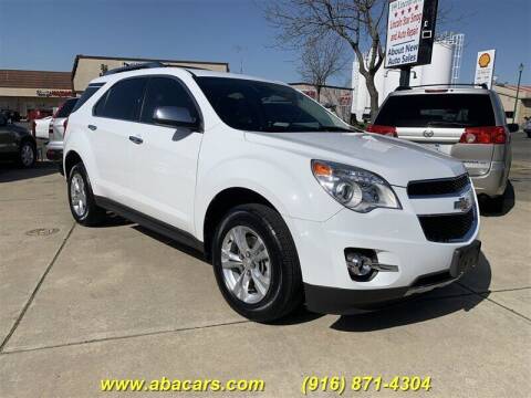 2012 Chevrolet Equinox for sale at About New Auto Sales in Lincoln CA