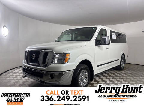 2017 Nissan NV for sale at Jerry Hunt Supercenter in Lexington NC