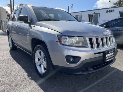 2016 Jeep Compass for sale at CARFLUENT, INC. in Sunland CA