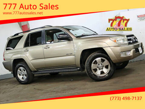 2005 Toyota 4Runner for sale at 777 Auto Sales in Bedford Park IL