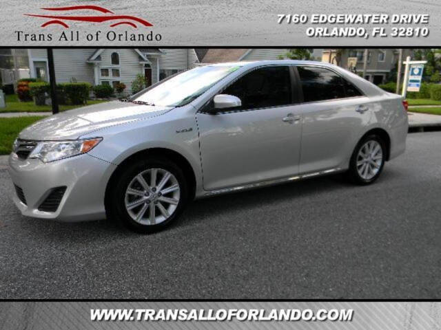 2013 Toyota Camry Hybrid for sale at Trans All of Orlando in Orlando, FL