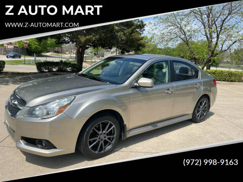 2014 Subaru Legacy for sale at Z AUTO MART in Lewisville TX