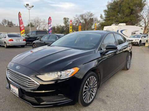 2017 Ford Fusion for sale at Black Diamond Auto Sales Inc. in Rancho Cordova CA