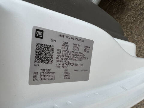 2024 GMC Savana 2500