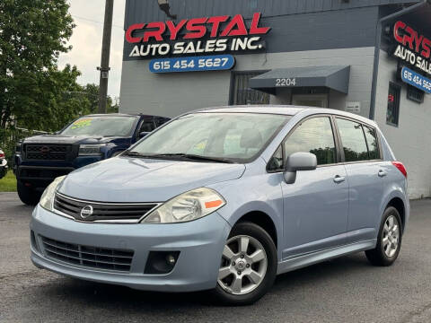 2010 Nissan Versa for sale at Crystal Auto Sales Inc in Nashville TN