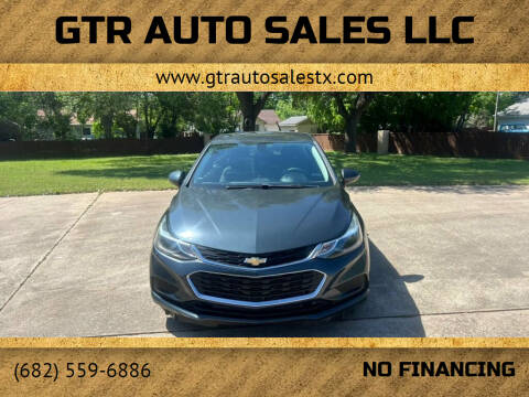 2017 Chevrolet Cruze for sale at GTR Auto Sales LLC in Haltom City TX