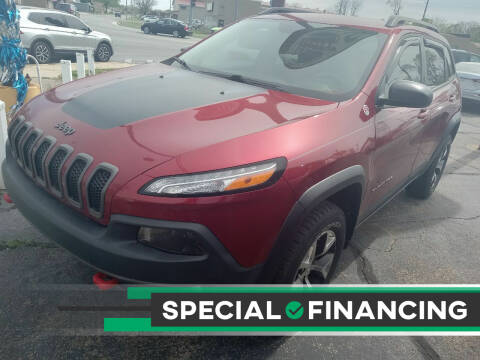 2014 Jeep Cherokee for sale at Smart Buy Auto in Bradley IL