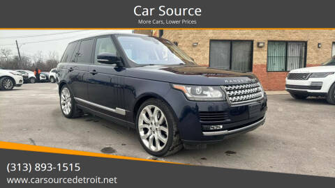 2017 Land Rover Range Rover for sale at Car Source in Detroit MI