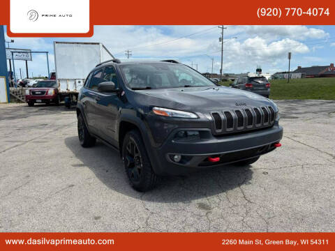 2015 Jeep Cherokee for sale at Da Silva Prime Auto in Green Bay WI