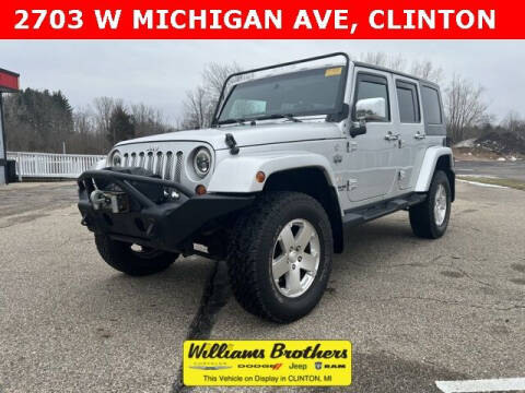 2010 Jeep Wrangler Unlimited for sale at Williams Brothers Pre-Owned Monroe in Monroe MI
