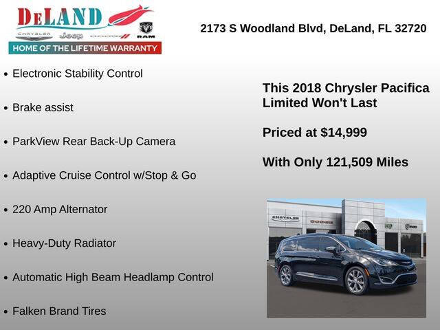 2018 Chrysler Pacifica Limited