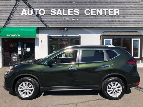 2018 Nissan Rogue for sale at Auto Sales Center Inc in Holyoke MA