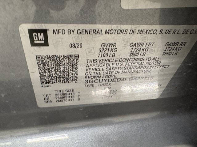 2020 Chevrolet Silverado 1500