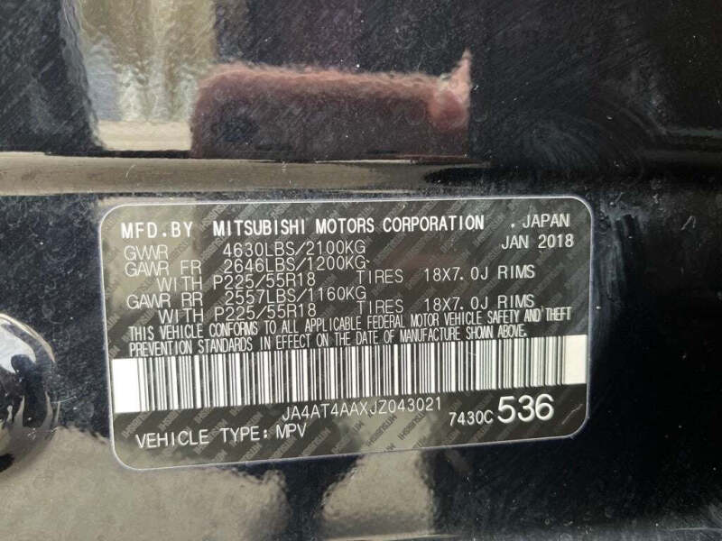 2018 Mitsubishi Eclipse Cross LE