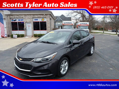 2016 Chevrolet Cruze for sale at Scotts Tyler Auto Sales in Wilmington IL