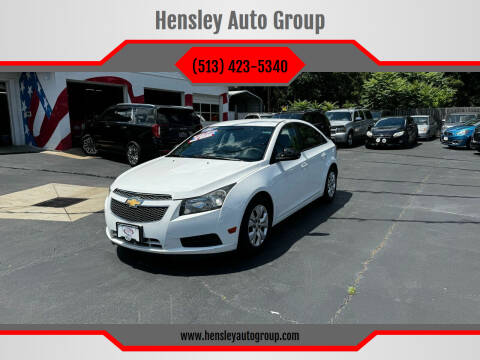 2013 Chevrolet Cruze for sale at Hensley Auto Group in Middletown OH