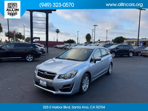 2016 Subaru Impreza 2.0i Premium