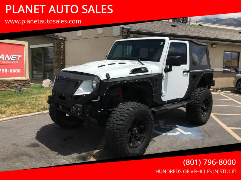 2012 Jeep Wrangler for sale at PLANET AUTO SALES in Lindon UT