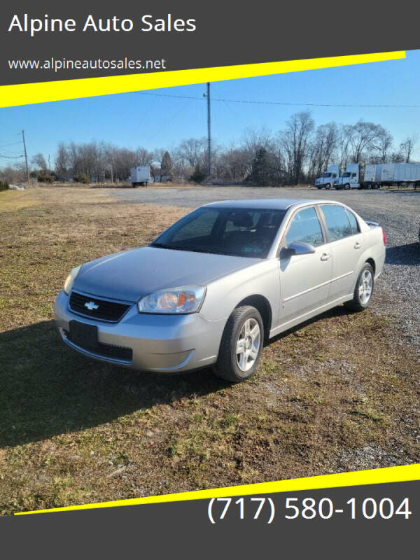 2007 Chevrolet Malibu for sale at Alpine Auto Sales in Carlisle PA