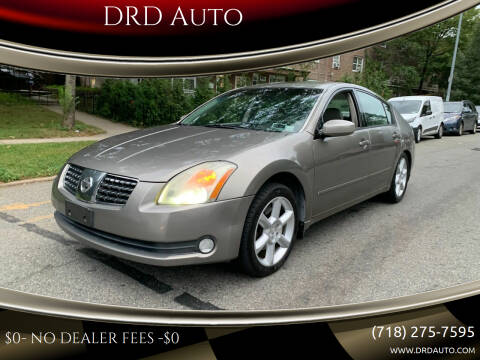 2006 Nissan Maxima for sale at DRD Auto in Brooklyn NY