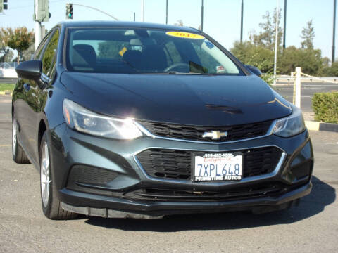 2017 Chevrolet Cruze for sale at PRIMETIME AUTOS in Sacramento CA