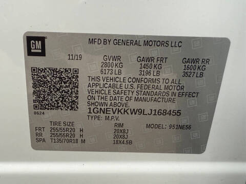 2020 Chevrolet Traverse Premier