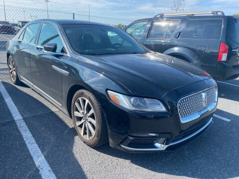 2018 Lincoln Continental for sale at K J AUTO SALES in Philadelphia PA