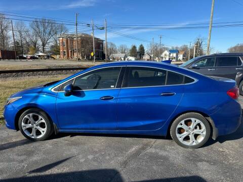 2016 Chevrolet Cruze for sale at Xtreme Motors Plus Inc in Ashley OH