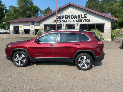 2021 Jeep Cherokee for sale at Dependable Auto Sales and Service in Binghamton NY