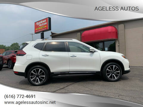 2019 Nissan Rogue for sale at Ageless Autos in Zeeland MI