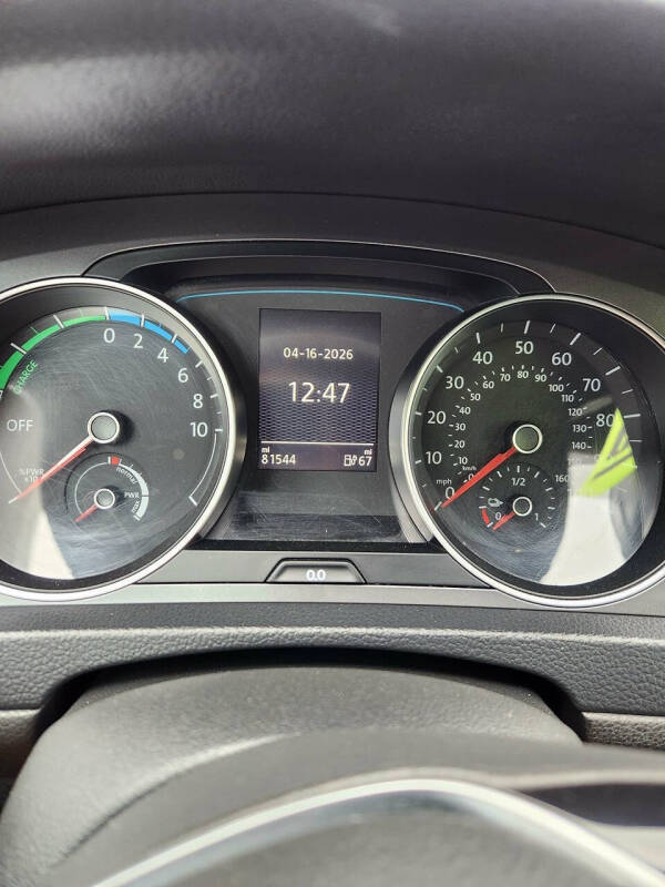 2016 Volkswagen e-Golf SEL Premium