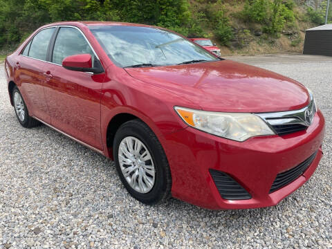2012 Toyota Camry for sale at Jim's Hometown Auto Sales LLC in Cambridge OH