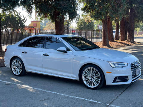 2018 Audi A4 for sale at CARFORNIA SOLUTIONS in Hayward CA