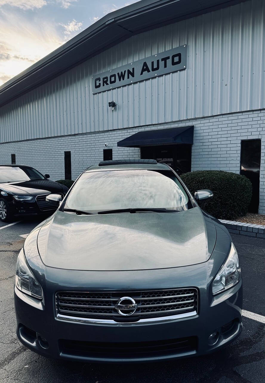 2010 Nissan Maxima for sale at Crown Auto Sales in Marietta, GA