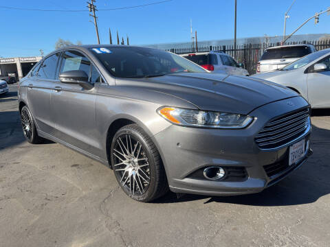 2014 Ford Fusion for sale at WILSON MOTORS in Stockton CA