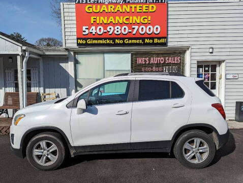 2015 Chevrolet Trax for sale at IKE'S AUTO SALES in Pulaski VA