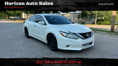 2016 Nissan Altima for sale at Horizon Auto Sales in Raleigh NC