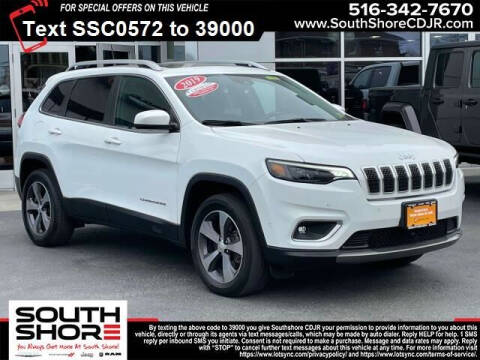 2019 Jeep Cherokee for sale at South Shore Chrysler Dodge Jeep Ram in Inwood NY