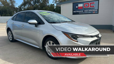 2020 Toyota Corolla for sale at OC AutoSales in Pearland TX