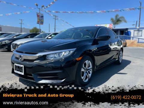 2018 Honda Civic for sale at Rivieras Truck and Auto Group in Chula Vista CA