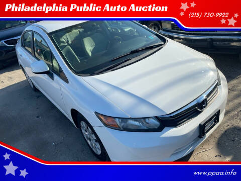 2012 Honda Civic for sale at Philadelphia Public Auto Auction in Philadelphia PA