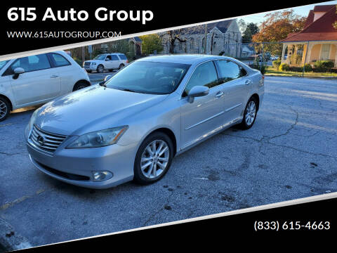 2012 Lexus ES 350 for sale at 615 Auto Group in Fairburn GA